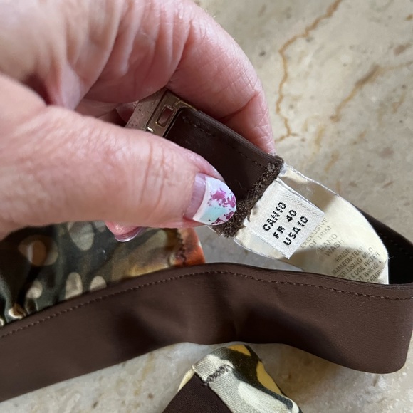 Jungle print 2 piece Sz 10 - Picture 2 of 4